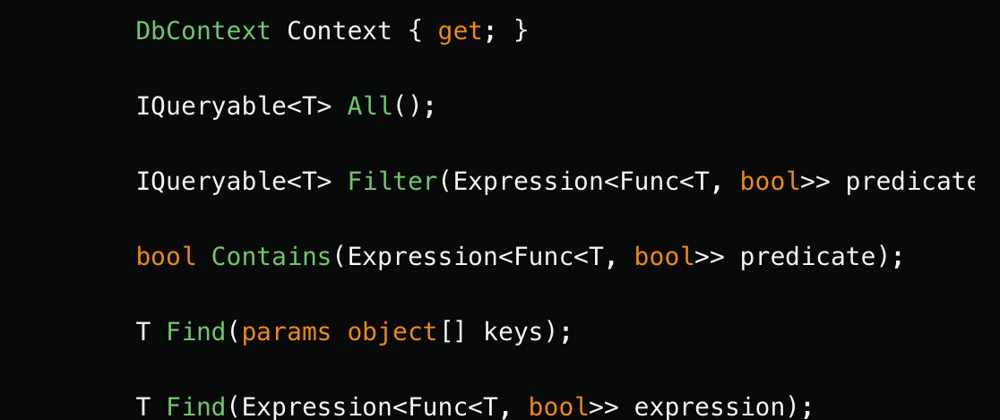 Cover image for C# - Generic Repository Pattern