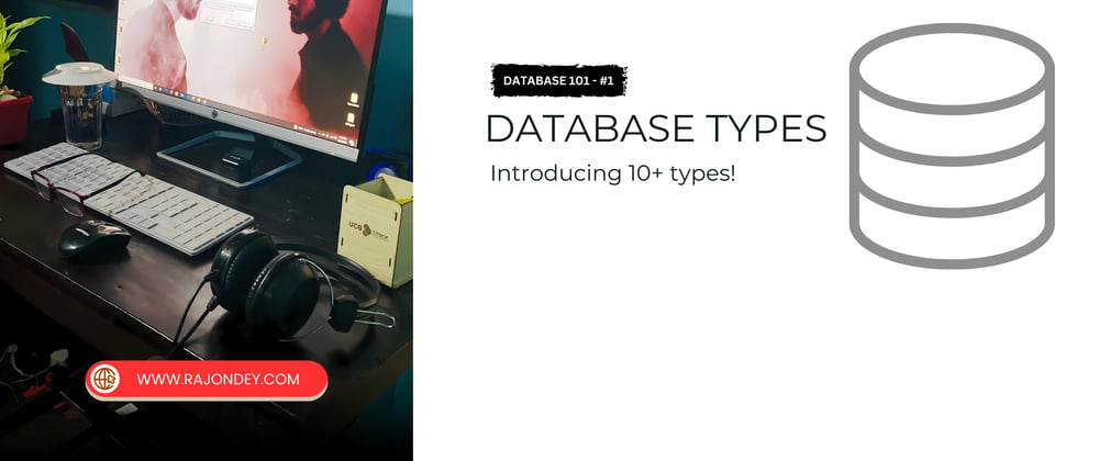 Cover image for Database Types 🗂️