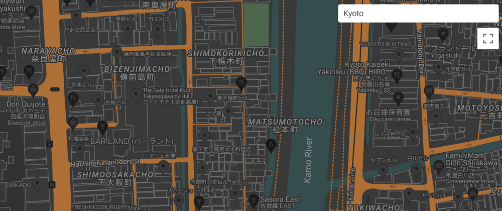 Cover image for Day 5: Switching embedded Google Maps into custom dark mode after 6pm