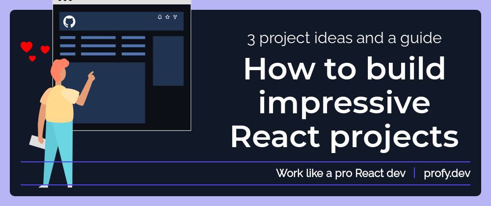 Cover image for How to build your React portfolio projects like a pro - Part 1