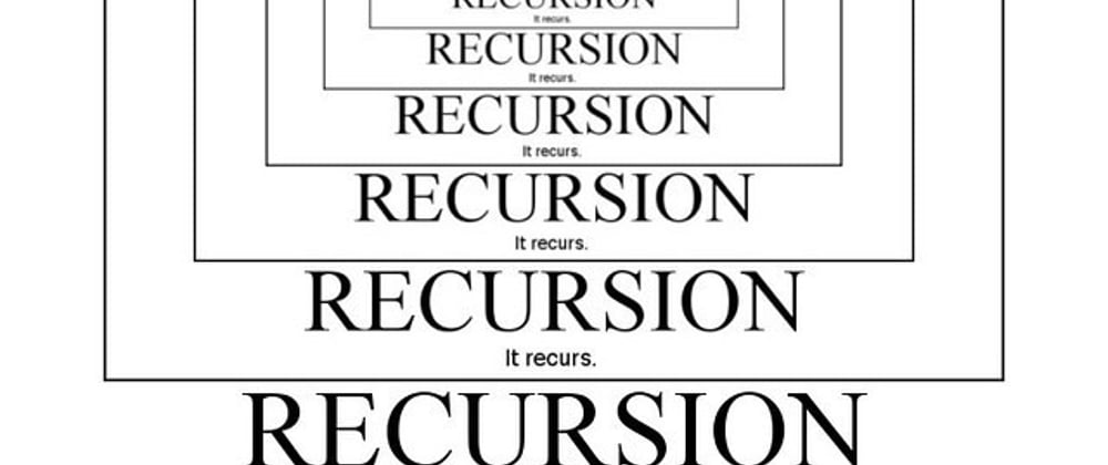 Cover image for Is Recursion Worth it?