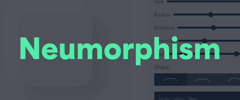 Neumorphism: What It Is and CSS Examples - DEV Community