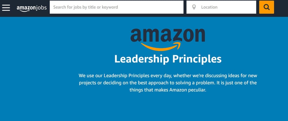 Cover image for Ace the Amazon Leadership Principle interview questions