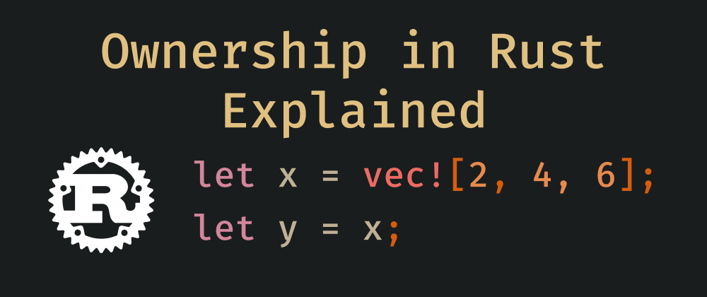 Cover image for Rust ownership System Explained