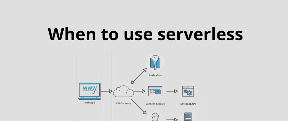 Cover image for When to use serverless?