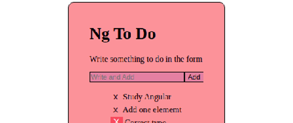 Cover image for Simple Angular To Do App - part 2