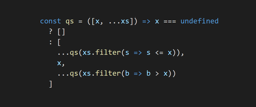 Cover image for Haskell Quicksort in JavaScript