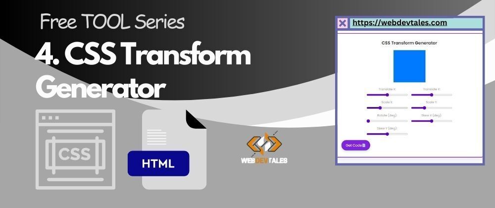 Cover image for CSS Transform Generator