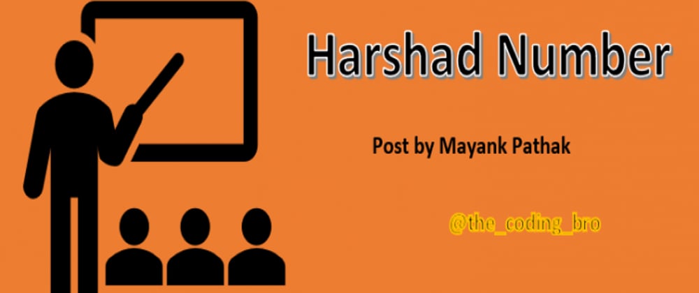 Cover image for Do you Know What is Harshad Number