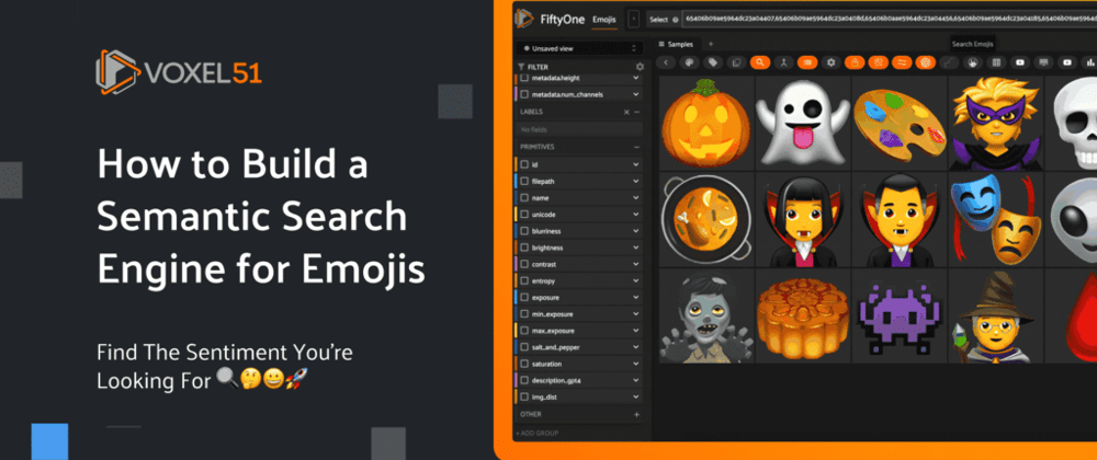 How to Build a Semantic Search Engine for Emojis