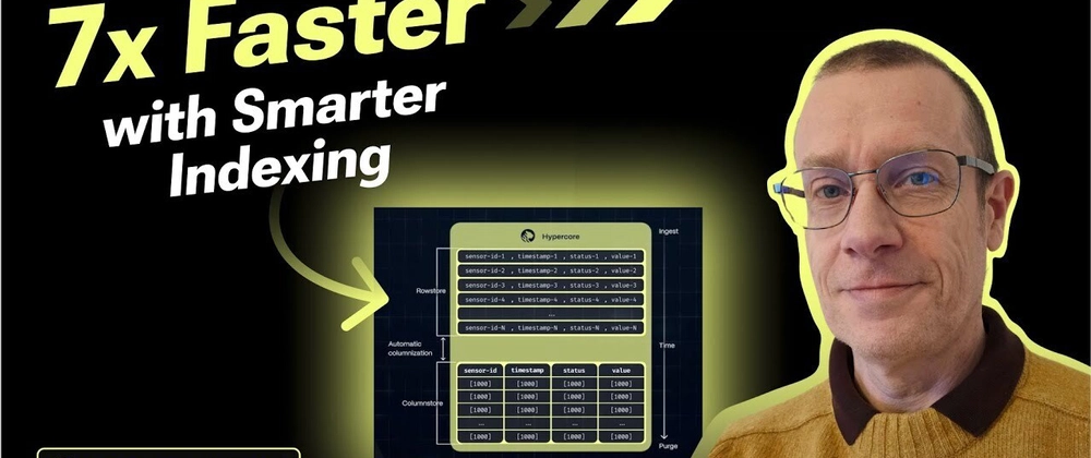 Cover image for 🎥 Speed Up PostgreSQL Queries by 7x with Smarter Indexing