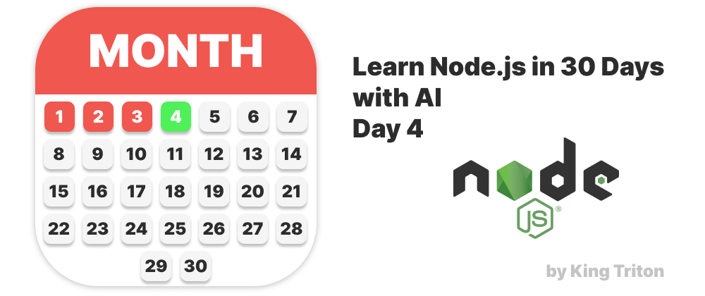 Cover image for Learning Node.js in 30 Days with AI - Day 4