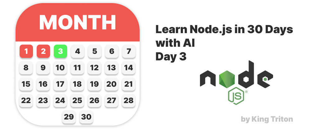 Cover image for Learning Node.js in 30 Days with AI - Day 3