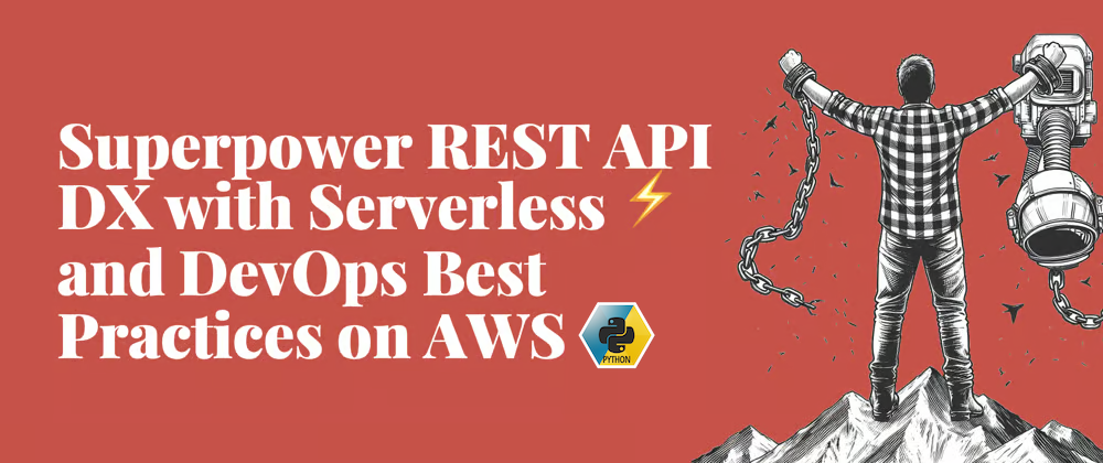 Cover image for Superpower REST API DX with Serverless ⚡ and DevOps Best Practices on AWS (🐍 Python Version)