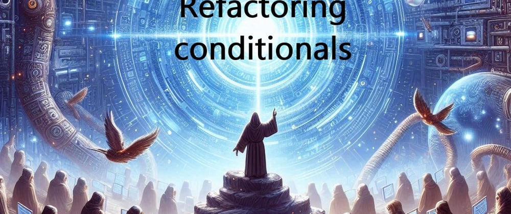 Cover image for Refactoring conditionals: The first steps to cleaner code.