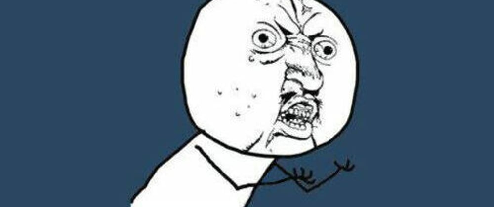 Cover image for Y U NO USE the JS native APIs?