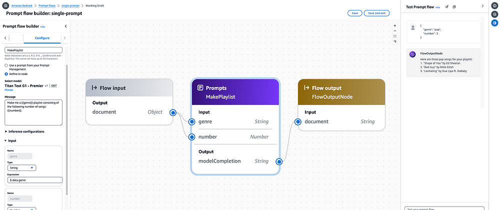 Amazon Bedrock Flows: Now Generally Available with Enhanced Safety and Traceability