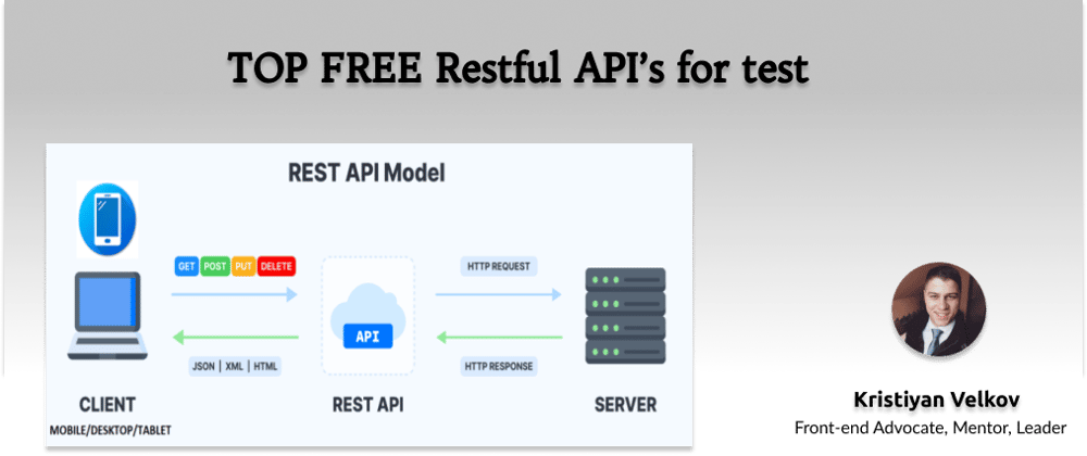 Cover image for FREE WEB RESTful API's 🚀