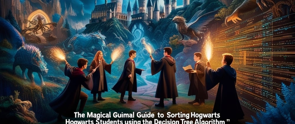 Cover image for The Gemika's Magical Guide to Sorting Hogwarts Students using the Decision Tree Algorithm (Part #6)