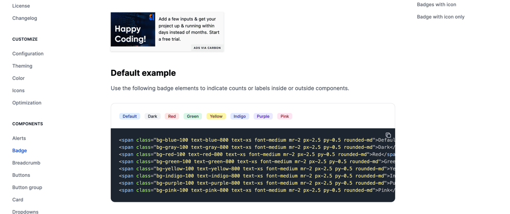 Cover image for Building a Tailwind CSS badge component