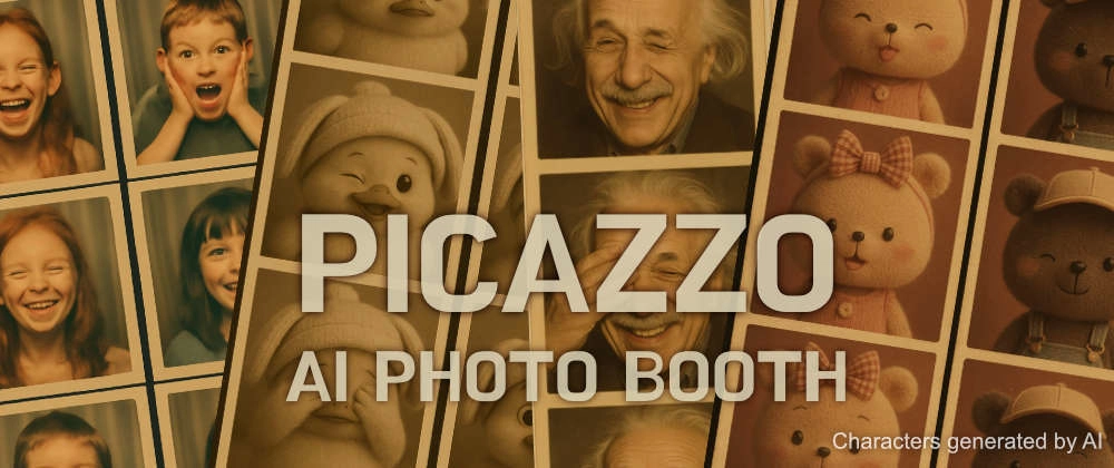 Picazzo Photo Booth — Turn your photos into retro AI snapshots