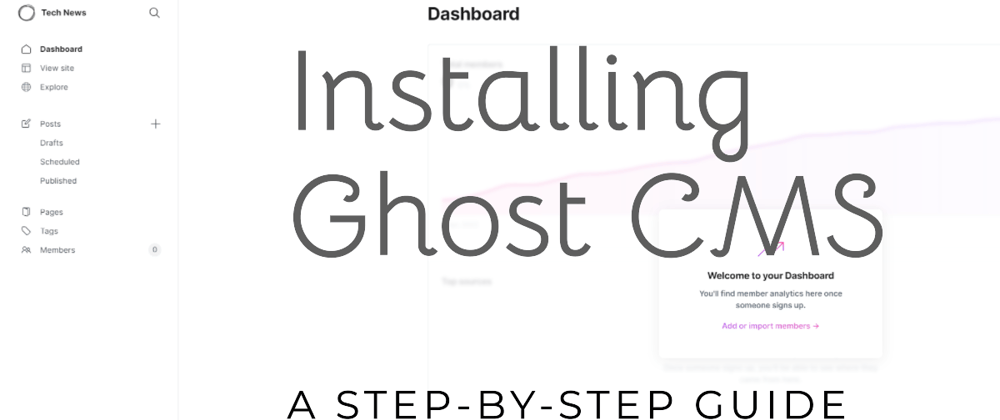 Cover image for How to install Ghost CMS