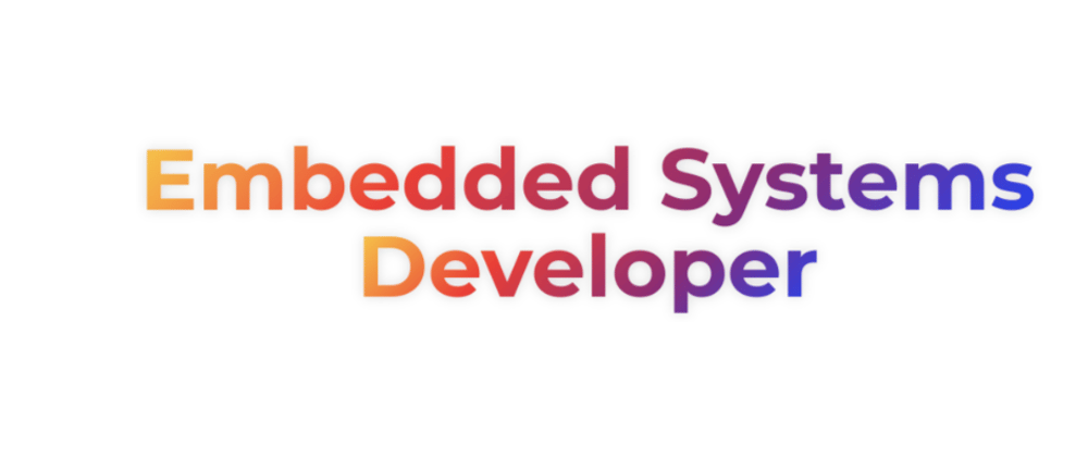 Cover image for Dev: Embedded Systems