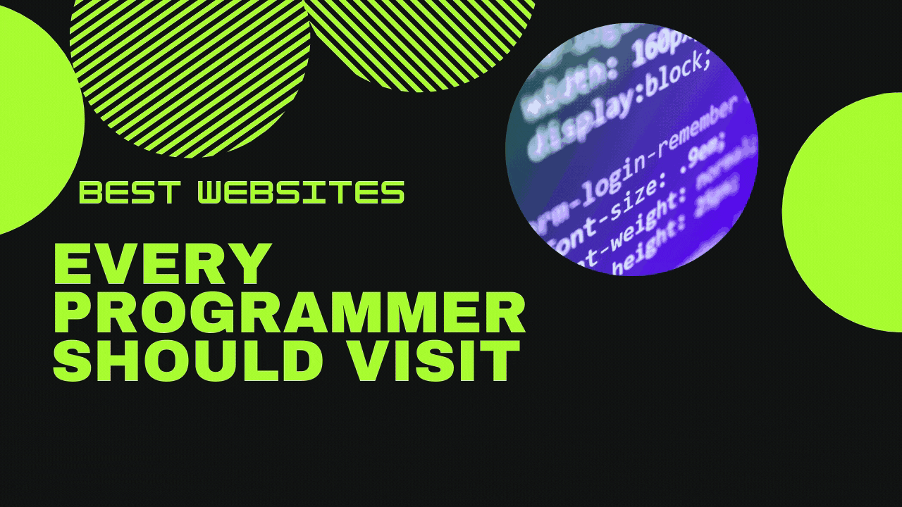 Cover image for Best Websites Every Programmer Should Visit