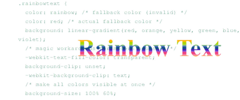 Cover image for Animated Gradient Text Color 🌈