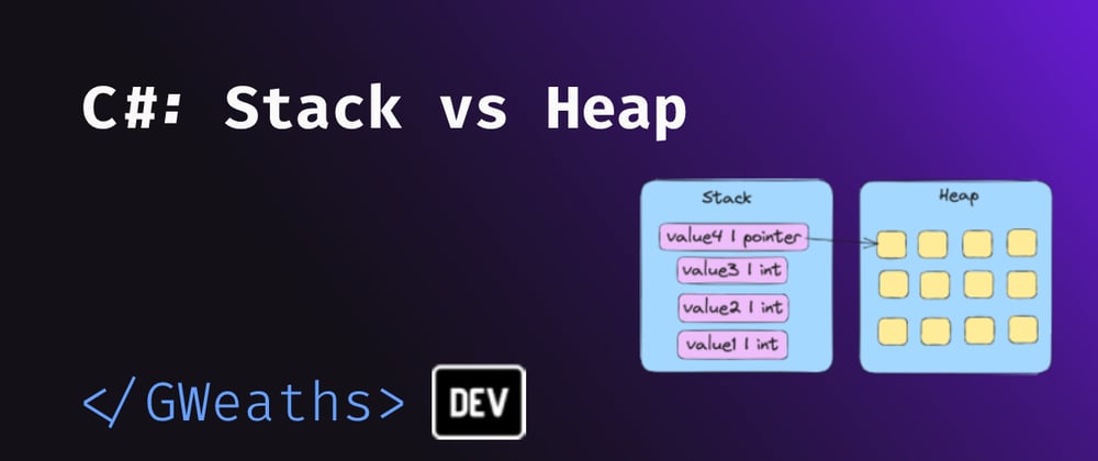 Cover image for C#: Stack & Heap