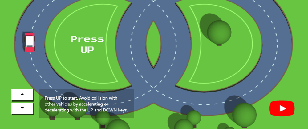 Cover image for CodePen Designs - 41 : Traffic Run Game with Three.js