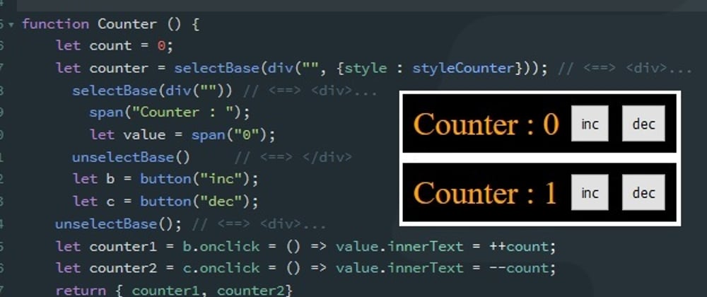 Cover image for Tiny Statefull Components with DML