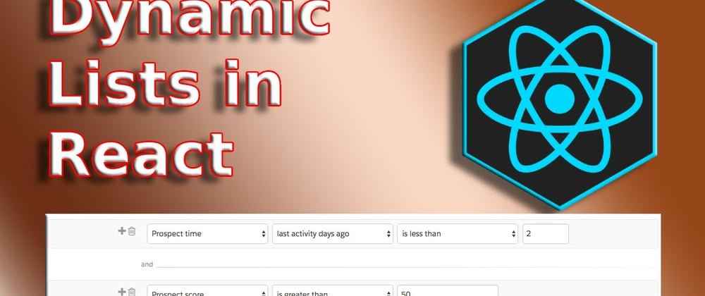 Cover image for Create dynamic lists in React
