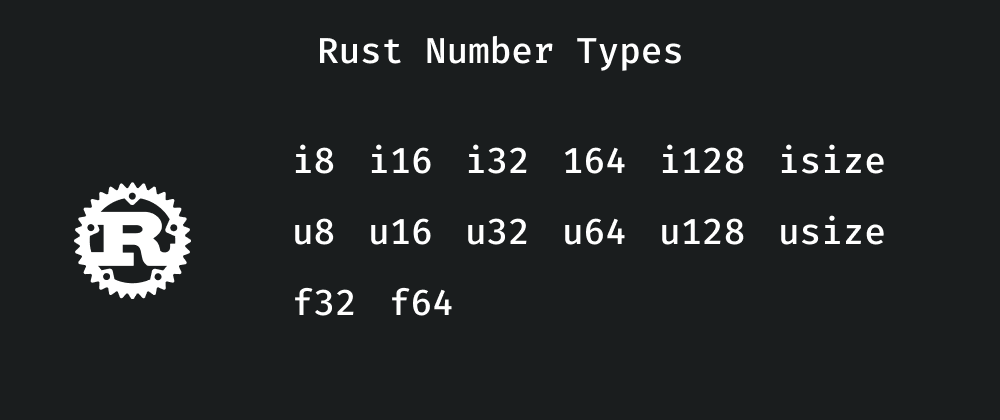 Cover image for Rust number types explained