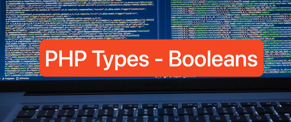 Cover image for Understanding PHP Types – Booleans