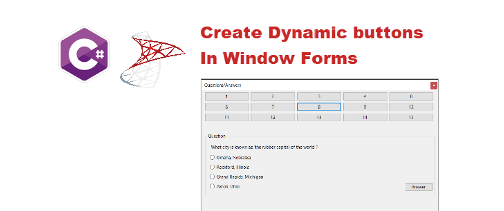 Cover image for WinForms dynamic buttons