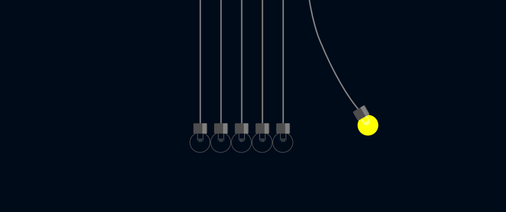 Cover image for CodePen Designs - 44 : Newton's Light Bulbs 💡😎