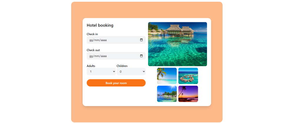 Cover image for 100FrontendChallenge - Day 11 - Hotel booking