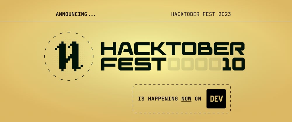 Cover image for 💻🎃 Hacktoberfest 2023 is Here!