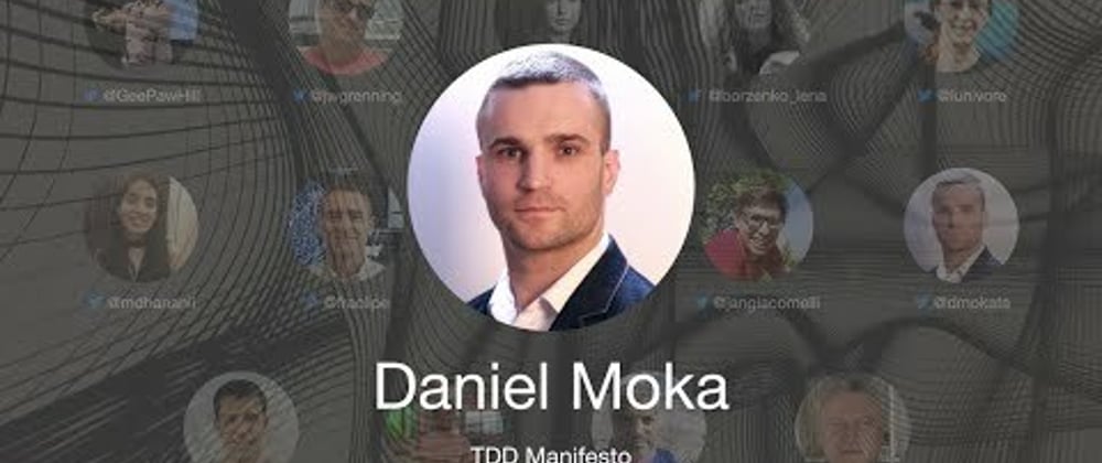 Cover image for TDD Conference 2021 - TDD Manifesto - Daniel Moka