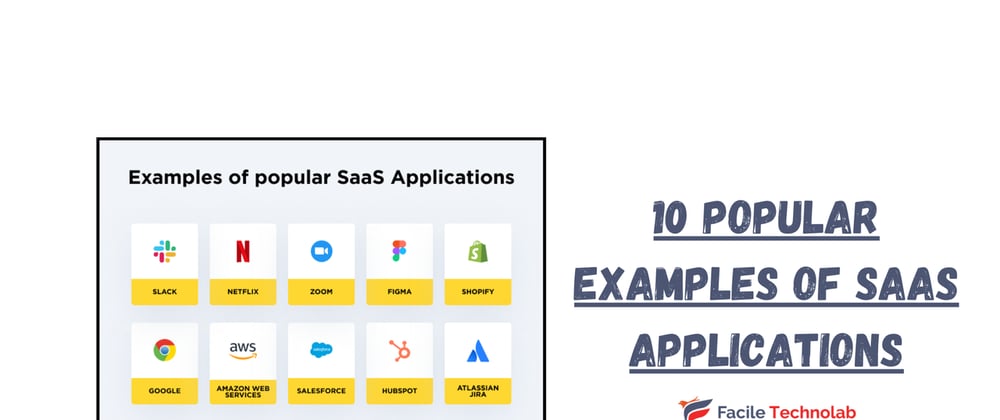 Cover image for 10 Popular Examples of SaaS Applications