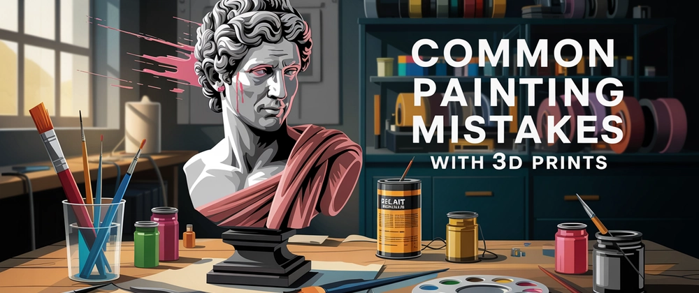 Common Painting Mistakes with 3D Prints (and How to Avoid Them)