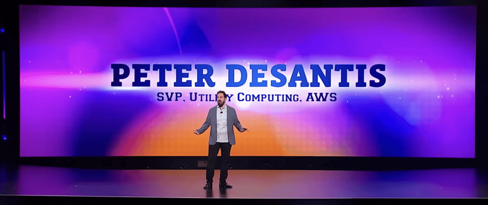 Cover image for re:Invent 2024 Keynotes: Peter Desantis