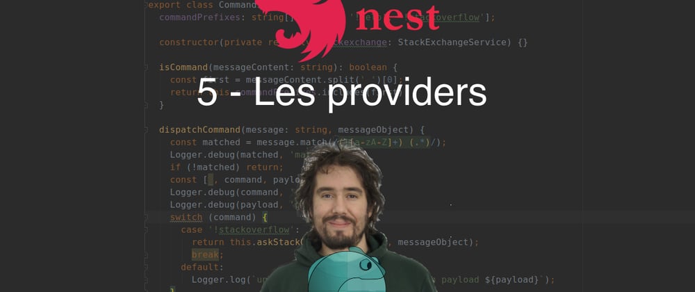 Cover image for Cursus NestJS - Les providers