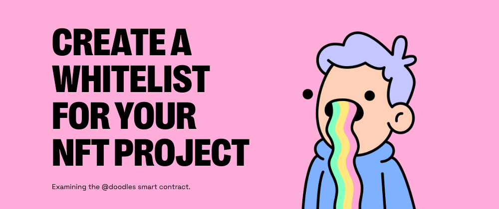 Create a whitelist for your NFT project