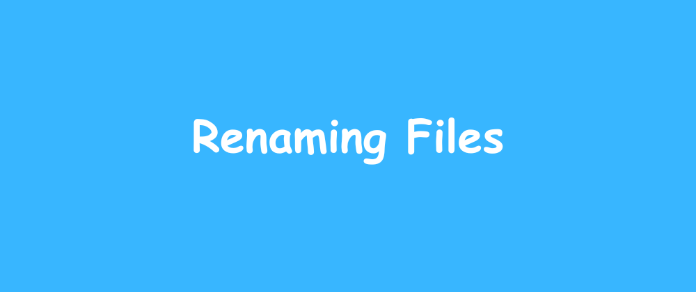 Cover image for Renaming Files with American-Style Dates to European-Style Dates