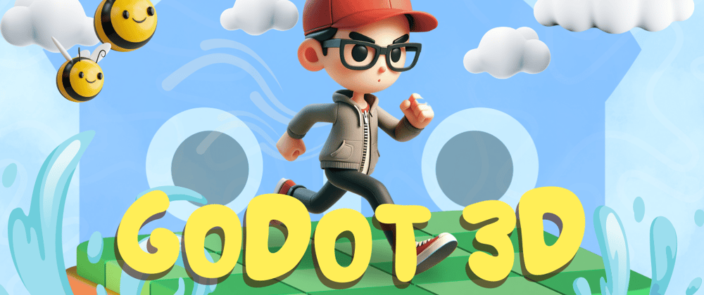 Cover image for Let’s Learn Godot 3D by making an Endless Runner Game - Part 1: Project Overview & Setup 👟