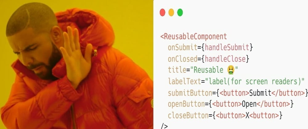 Cover image for Stop Building Your UI Components like this❌