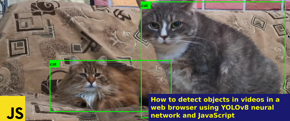 Cover image for How to detect objects in videos in a web browser using YOLOv8 neural network and JavaScript