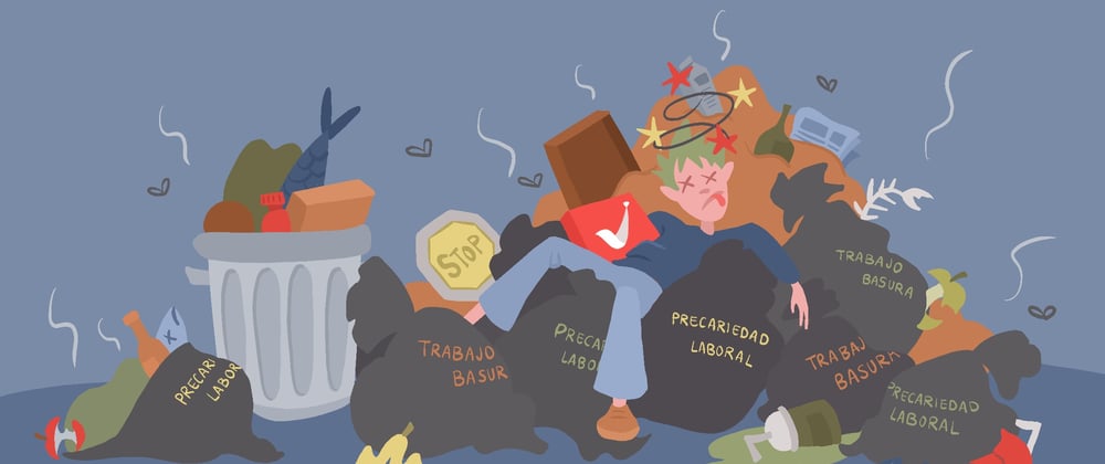 Cover image for Trabajo basura y precariedad